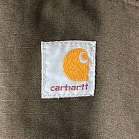 Carhartt カーハート Chatfield jacket 裏キルティング 企業ロゴ シャツジャケット ブラウン sizeL 瑞穂店
