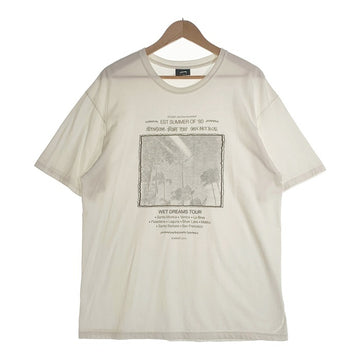 STUSSY ステューシー EST SUMMER OF ’80 フォトプリントTシャツ ホワイト Size L 福生店