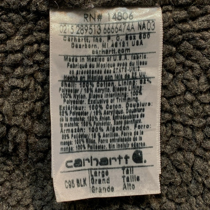 メキシコ製 carharttカーハート シェルパラインド サンド