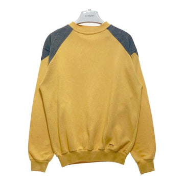Levi's リーバイス イタリア製 肩デニム切替 スウェットトレーナー イエロー sizeL 瑞穂店