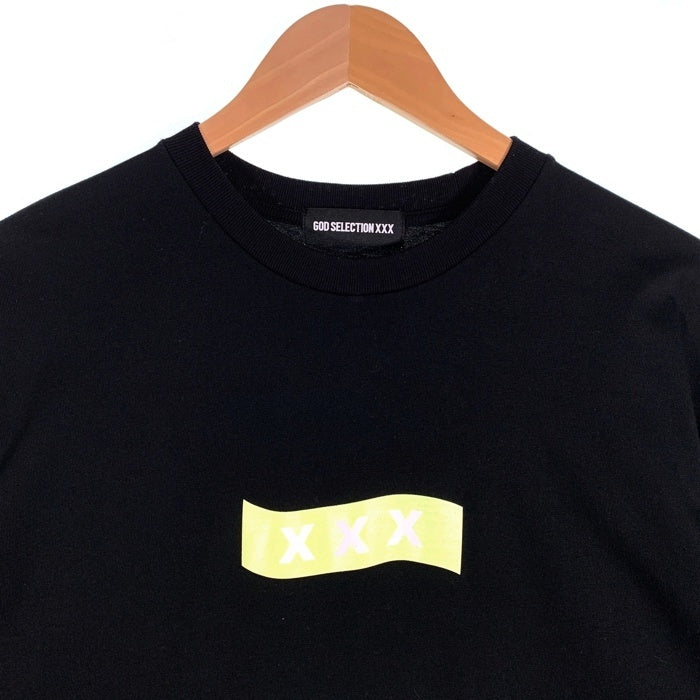 GOD SELECTION XXX ゴッドセレクショントリプルエックス 9th ANNIVERSARY T-SHIRT 半袖 Tシャツ ブラック グリーン Size L 福生店