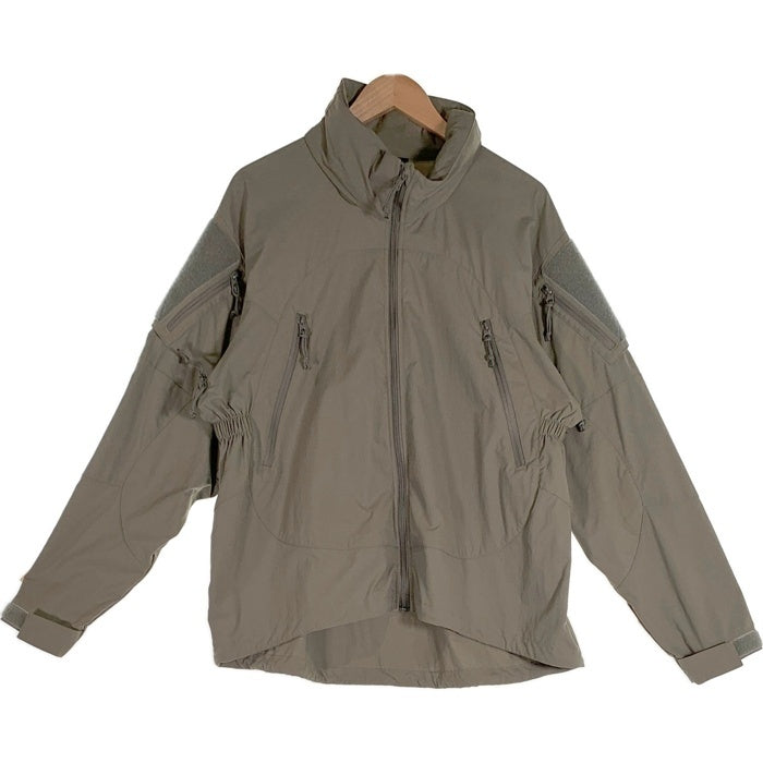 WAIPER.INC ワイパーインク LEVEL5 PERTEX UNLIMITED STRETCH FABRIC ソフトシェル ミリタリー ジャケット  グレー WP1079 Size S 福生店