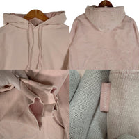 SUPREME シュプリーム 17AW Embossed Logo Hooded Sweatshirt フードエンボスロゴ プルオーバースウェットパーカー ピンク Size S 福生店