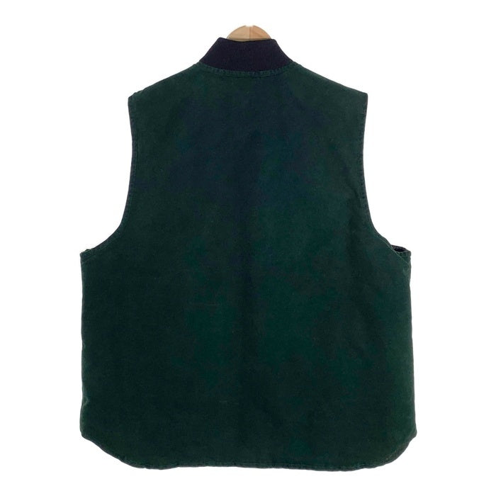 00`s Carhartt カーハート Duck Work Vest ダック ワーク ベスト グリーン V02 SPC Size X-Large Regular 福生店