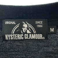 HYSTERIC GLAMOUR ヒステリックグラマー 02211CT11 YANKEE GIRLＴシャツ ブラック sizeM 瑞穂店