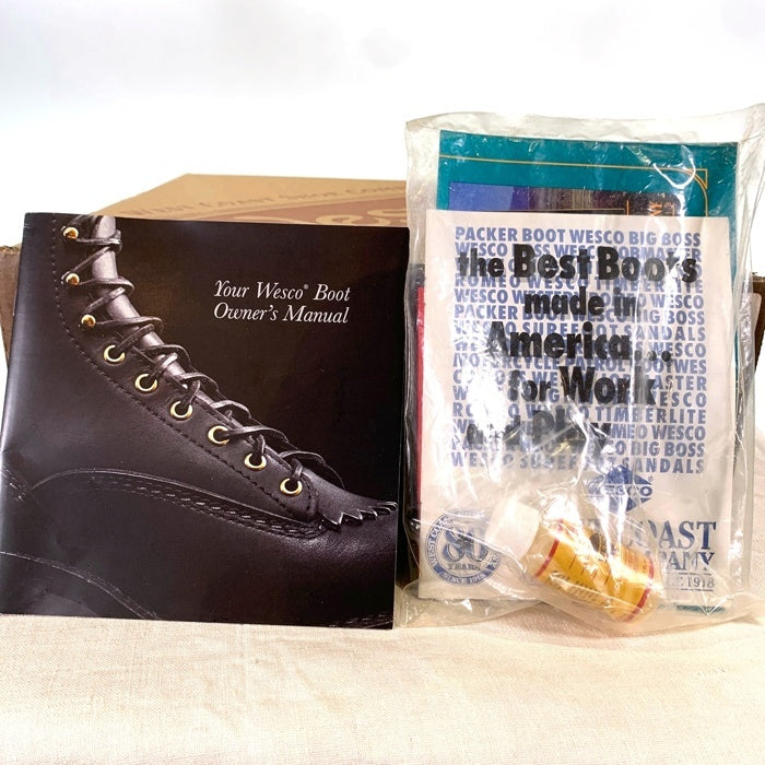 Wesco ウエスコ Custom Boss カスタムボス エンジニアブーツ ビブラムソール ブラック BK7709100 Size US 9E 福生店