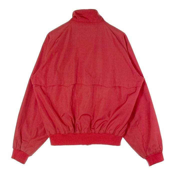 BARACUTA バラクータ G9 裏地チェック柄 スウィングトップ OPTIジップ ブルゾン レッド size42 瑞穂店