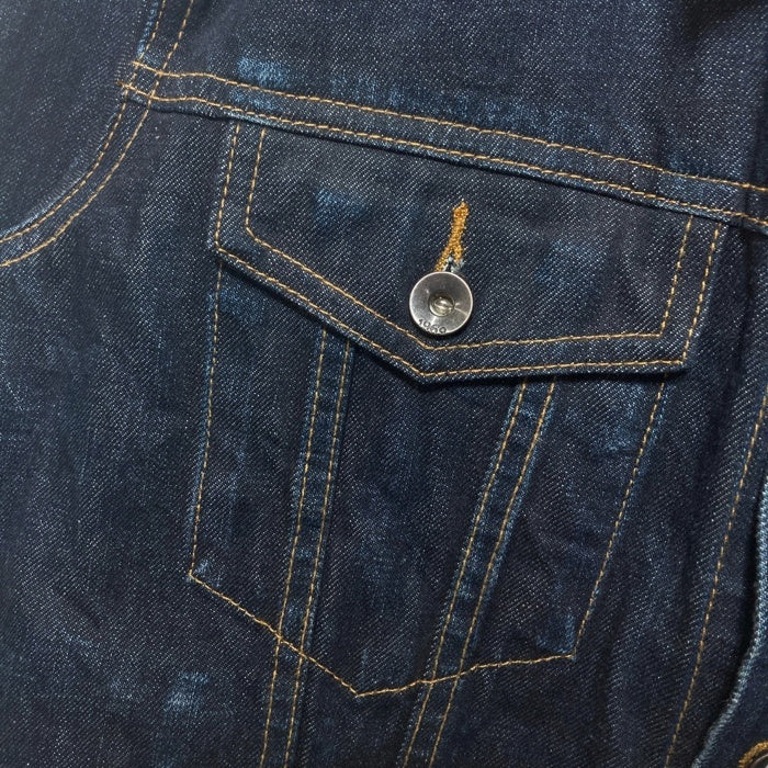 GAP ギャップ 4thタイプ ドーナツボタン トラッカージャケット Gジャン インディゴ sizeXL 瑞穂店