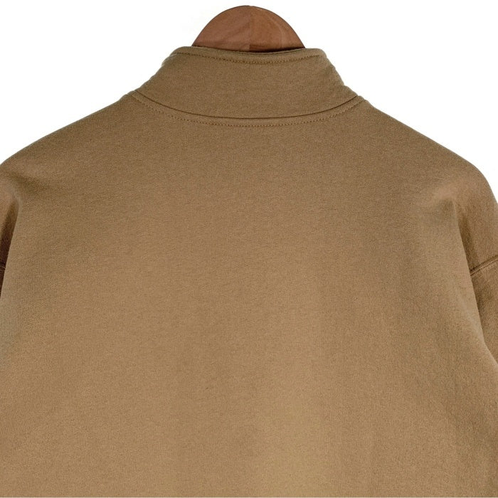 SUPREME シュプリーム 24FW Collegiate Half Zip Pullover カレッジ ハーフジップ プルオーバースウェット ベージュ Size M 福生店