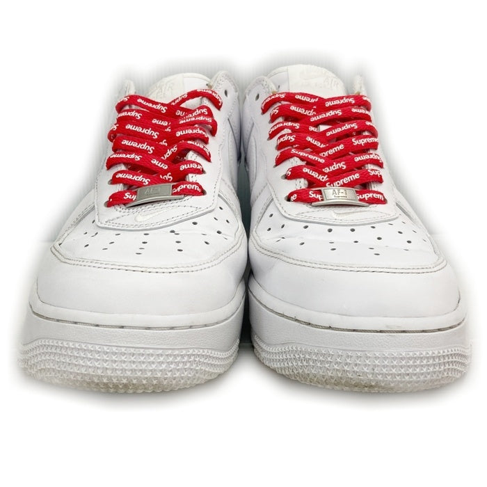 NIKE ナイキ X supreme シュプリーム CU9225-100 エアフォース1 スニーカー ホワイト size27.5cm 瑞穂店