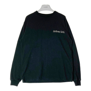 AVIREX アヴィレックス バッククロコダイル刺繍 ロングTシャツ ブラック sizeL 瑞穂店