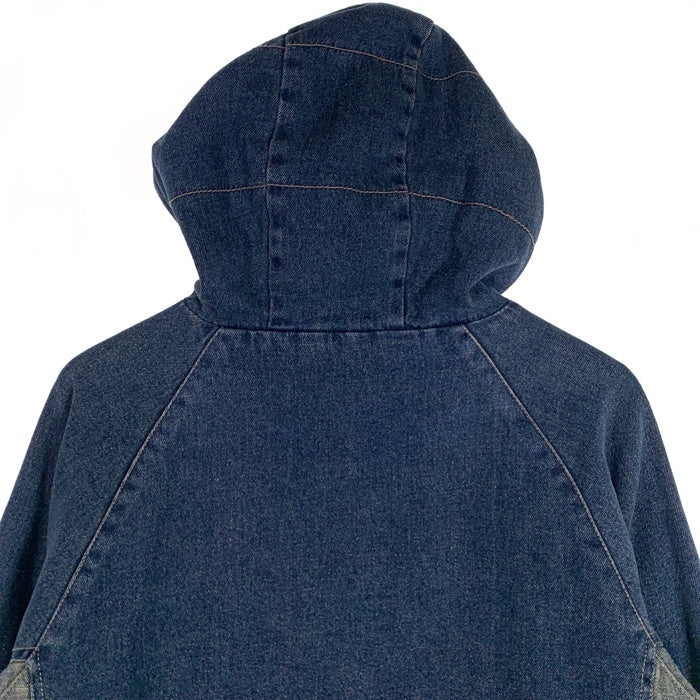 MANASTASH マナスタッシュ デニム ジップアップ ジャケット ヘンプ ライトブルー 7182016 Size L 福生店