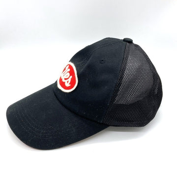 UES ウエス ワッペン メッシュキャップ ブラック sizeL 瑞穂店