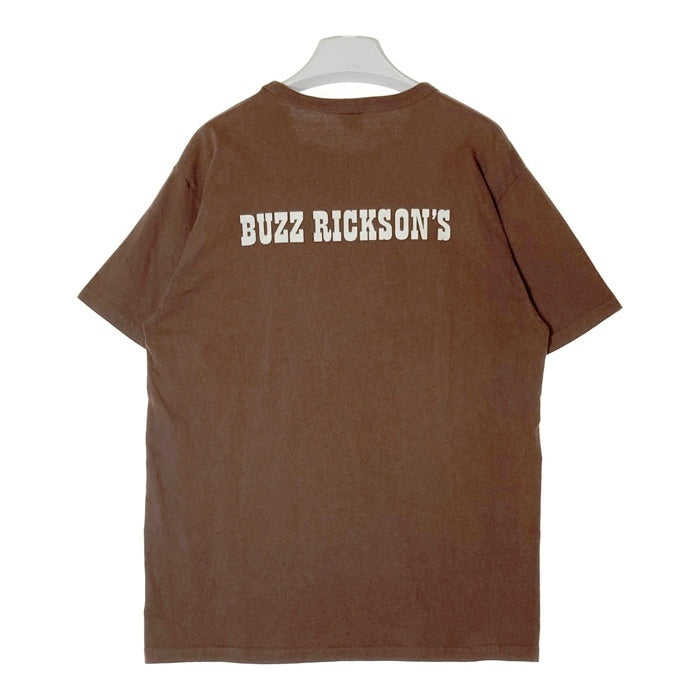 BUZZ RICKSON'S バズリクソンズ SNOOPY スヌーピー 横田基地 限定 USA製 Tシャツ ブラウン sizeXL 瑞穂店