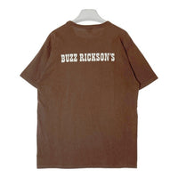 BUZZ RICKSON'S バズリクソンズ SNOOPY スヌーピー 横田基地 限定 USA製 Tシャツ ブラウン sizeXL 瑞穂店