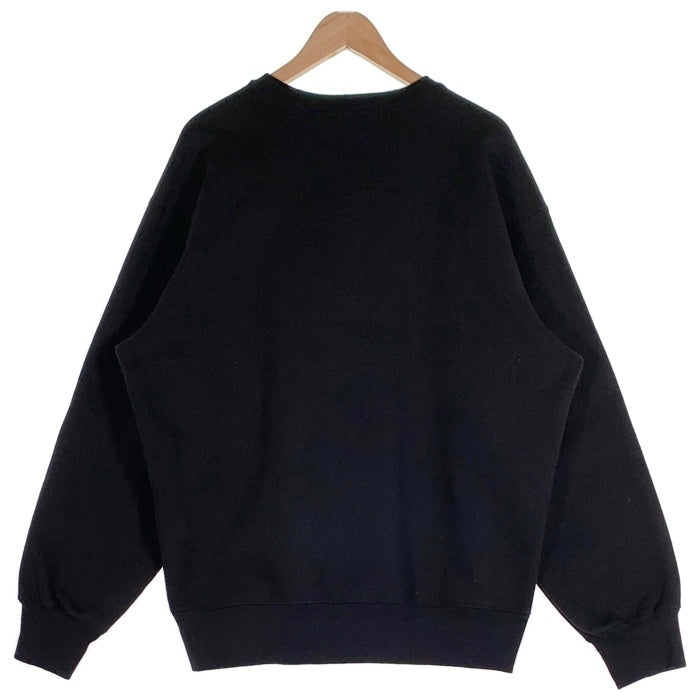 SUPREME シュプリーム 22AW Box Logo Crewneck ボックス ロゴ クルーネック スウェットトレーナー ブラック Size L 福生店