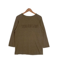 TENDERLOIN テンダーロイン ラグランスリーブ 七分袖 アンゴラ ウールニットセーター オリーブ Size M 相当 福生店
