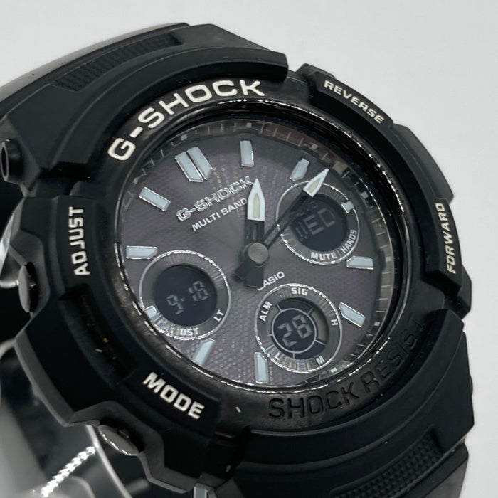 CASIO カシオ G-SHOCK AWG-M100BW 電波ソーラー腕時計 ブラック 瑞穂店