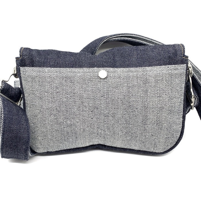YAMANE INDUSTRIES ヤマネインダストリーズ Lot.9103 Denim Snap-on Flap Shoulder Pouch 9 デニム スナップオン フラップショルダーポーチ バッグ インディゴ 福生店