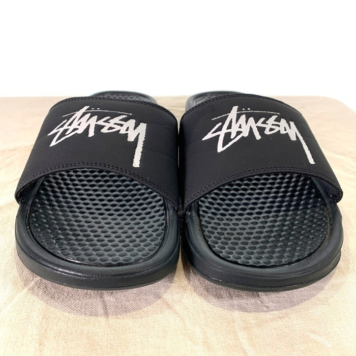 NIKE ナイキ STUSSY ステューシー Benassi Slide ベナッシ スライドサンダル ブラック CW2787-001 Size 28cm 福生店