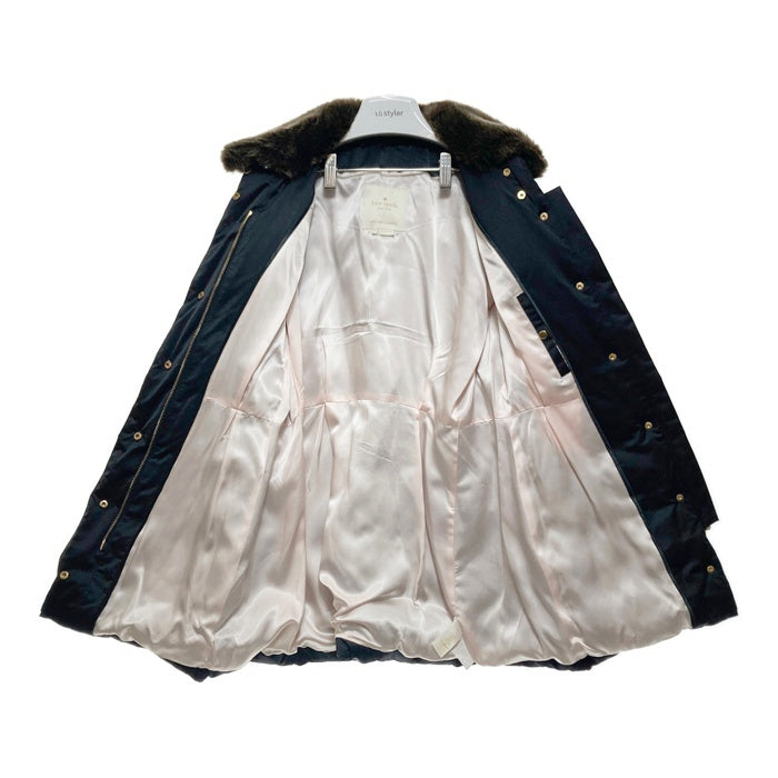 kate Spede ケイトスペード ロングダウンコート ブラック sizeM 瑞穂店