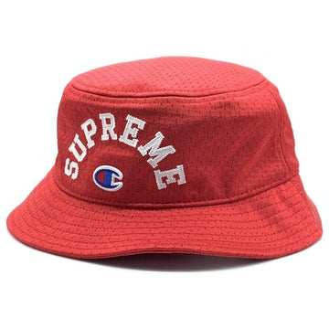 SUPREME シュプリーム 24SS Champion Mesh Crusher チャンピオン メッシュクラッシャー ハット レッド Size S/M 福生店