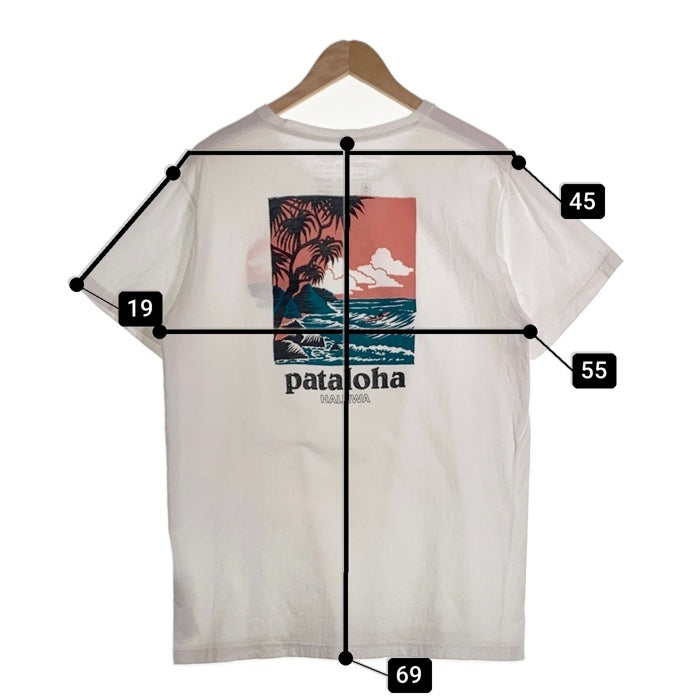 patagonia パタゴニア pataloha 半袖 Tシャツ ホワイト Size L 福生店