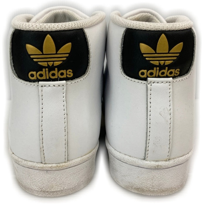 adidas アディダス PRO MODEL ミドルカットスニーカー ホワイト Size23cm 瑞穂店