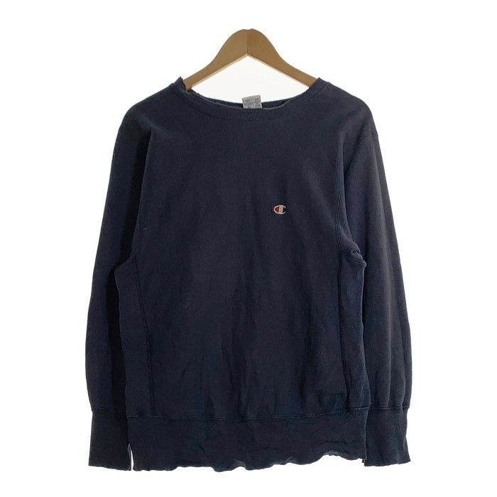 90's Champion チャンピオン REVERSE WEAVE リバースウィーブ プルオーバー スウェット ネイビー USA製 Size M 福生店