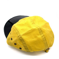 Quaker Marine Supply クエーカーマリンサプライ Oysterman オイスターマン Longbill Cap コットン ロングビル キャップ イエロー ブラック USA製 福生店