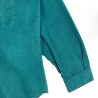 70's ORVIS オービス フランネルシャツ プレーン グリーン Size M 相当 福生店