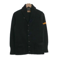 30's JACK FROST WOOLEN WEAR ジャックフロスト ウォーレンウエア ショールカラー カーディガン ウール ブラック Size S相当 福生店