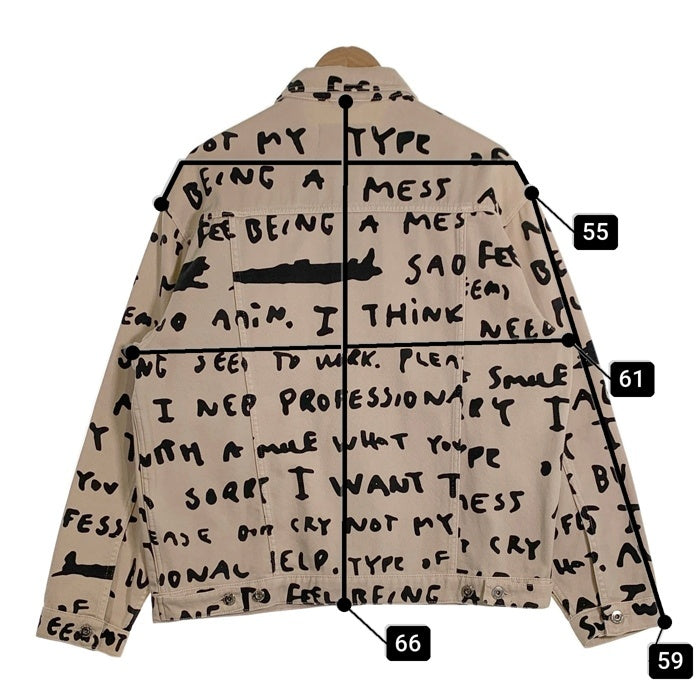 POLAR SKATE CO. ポーラースケートカンパニー Sad Note Jean Jacket ジャケット ナチュラル Size L 福生店