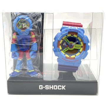 CASIO カシオ G-SHOCK MAN BOX マンボックス 中野シロウモデル クォーツ腕時計 クレイジーカラーズ GA-110F フィギュア有 電池切れ 福生店