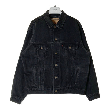 Levi's リーバイス 70507-4159 USA製 90's 後染め ブラックデニム トラッカージャケット Gジャン ブラック sizeL 瑞穂店