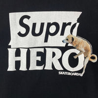 Supreme シュプリーム 22SS ANTIHERO アンタイヒーロー Dog Tee Tシャツ ブラック sizeL 瑞穂店