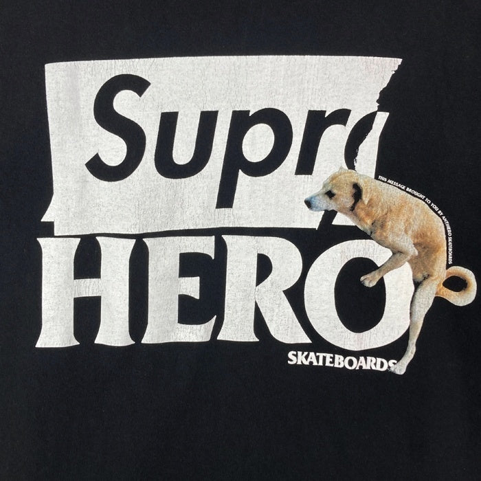 Supreme シュプリーム 22SS ANTIHERO アンタイヒーロー Dog Tee Tシャツ ブラック sizeL 瑞穂店