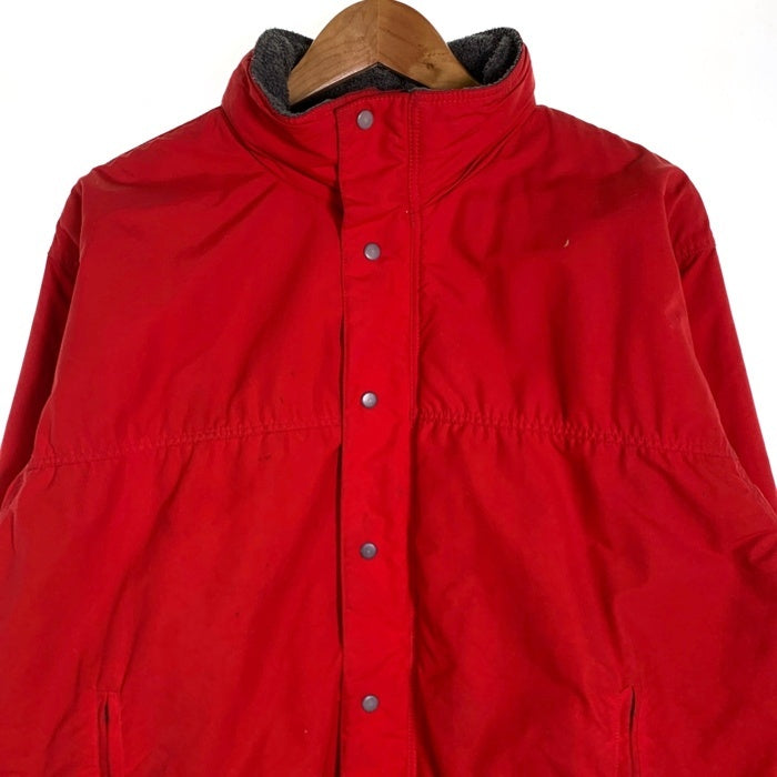 80's patagonia パタゴニア ナイロンジャケット フリースライナー レッド USA製 28331 F8 Size M 福生店