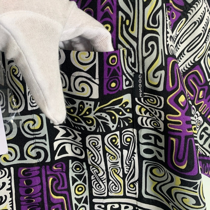 GOOSE BUZZY ポリエステル 半袖 シャツ GB-SH01 パープル Size 3 福生店