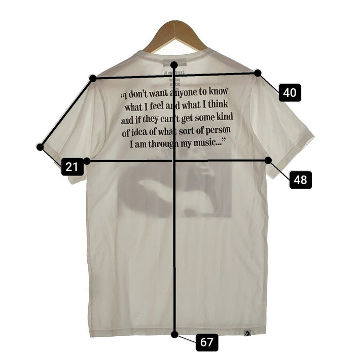 00’s HYSTERIC GLAMOUR ヒステリックグラマー KURT COBAIN カートコバーン 半袖 Tシャツ ホワイト 0294CT03 Size M 福生店