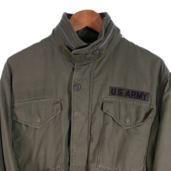 60's U.S.ARMY 米陸軍 M-65 1st ミリタリーフィールドジャケット オリーブ アルミジップ エポーレット無 Size S-S 福生店