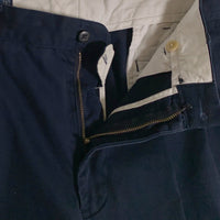 Polo Ralph Lauren ポロラルフローレン HAMMOND PANT ハモンドパンツ 2タック チノトラウザー ネイビー コットン Size 35×30 福生店