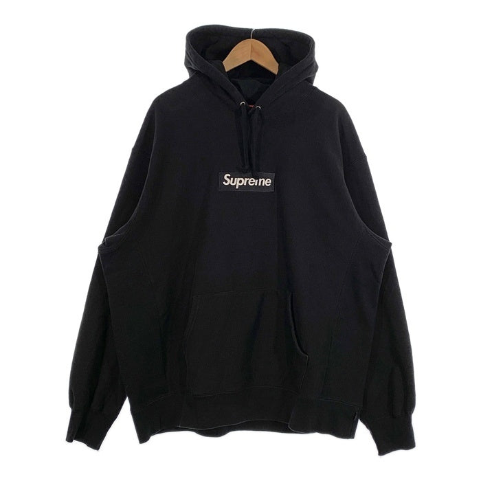 SUPREME シュプリーム 21AW Box Logo Hooded Sweatshirt ボックスロゴ プルオーバースウェットパーカー ブラック Size XXL 福生店