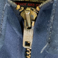 60's 70's Sears シアーズ Oakbrook Sportswear オークブルック スポーツウェアー Perma-Prest パーマプレスト 裏ボア TALON ジップ スイングトップ ネイビー USA製 Size 42 福生店