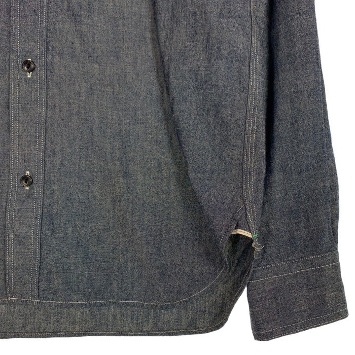 Nigel Cabourn ナイジェルケーボン MEDEICAL SHIRT メディカルシャツ インディゴ 80330010100 Size 46 福生店