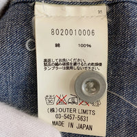 Nigel Cabourn ナイジェルケーボン プルオーバー デニムシャツ インディゴ 8020010006 Size 46 福生店