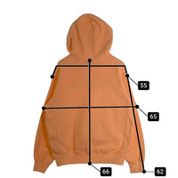 SUPREME シュプリーム 24SS Cord Collegiate Logo Hooded Sweatshirt カレッジロゴ プルオーバースウェットパーカー オレンジ Size M 福生店