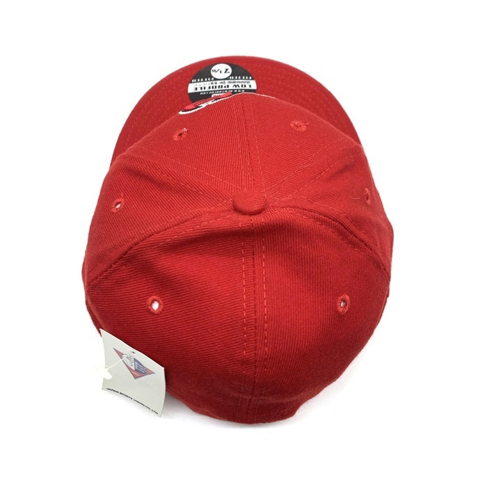 90's New Era ニューエラ NHL ニュージャージー・デビルス 59FIFTY ベースボールキャップ レッド ウール USA製 Size 7 1/8 (56.8cm) 福生店