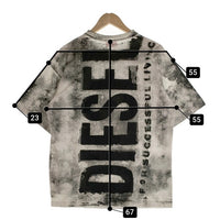 DIESEL ディーゼル T-BOXT-BISC 半袖 Tシャツ ブラック ホワイト A13328 Size M 福生店