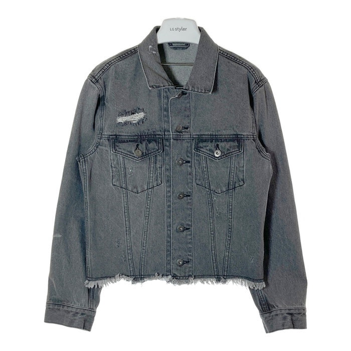 UNAILE アンエイル UA0011 Damage Denim Jacket ダメージ デニムジャケット グレー sizeM 瑞穂店